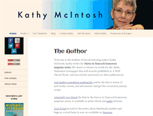 Tablet Screenshot of kathymcintosh.com